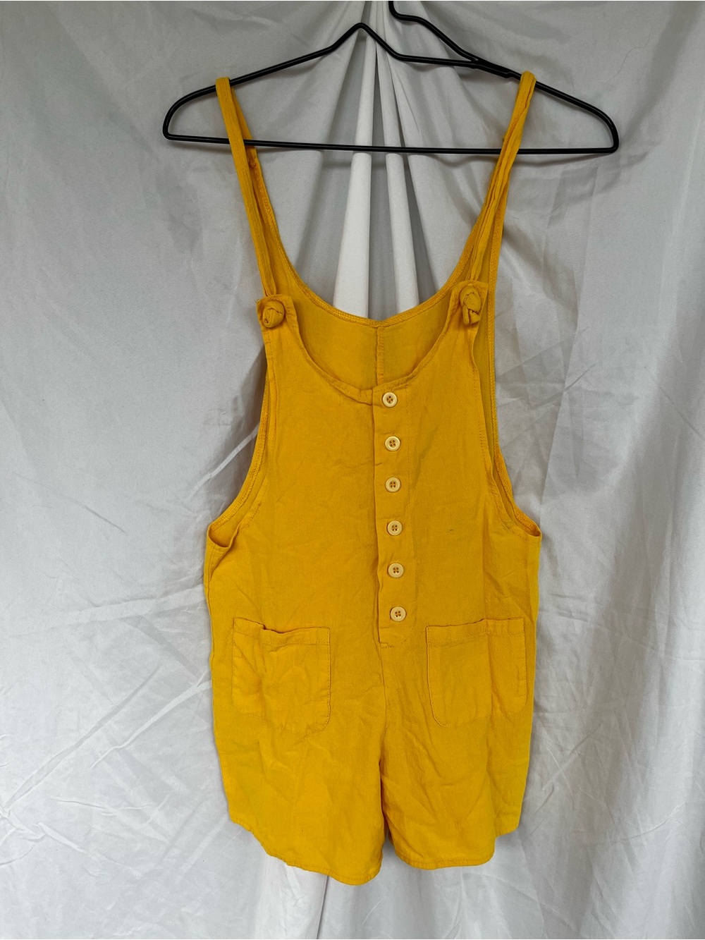 Yellow Cotton Romper